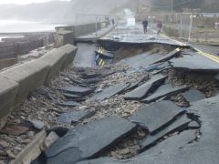 Amroth Storm Damage Jan 2013
